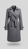 Lightweight Urban Mist Trench Coat