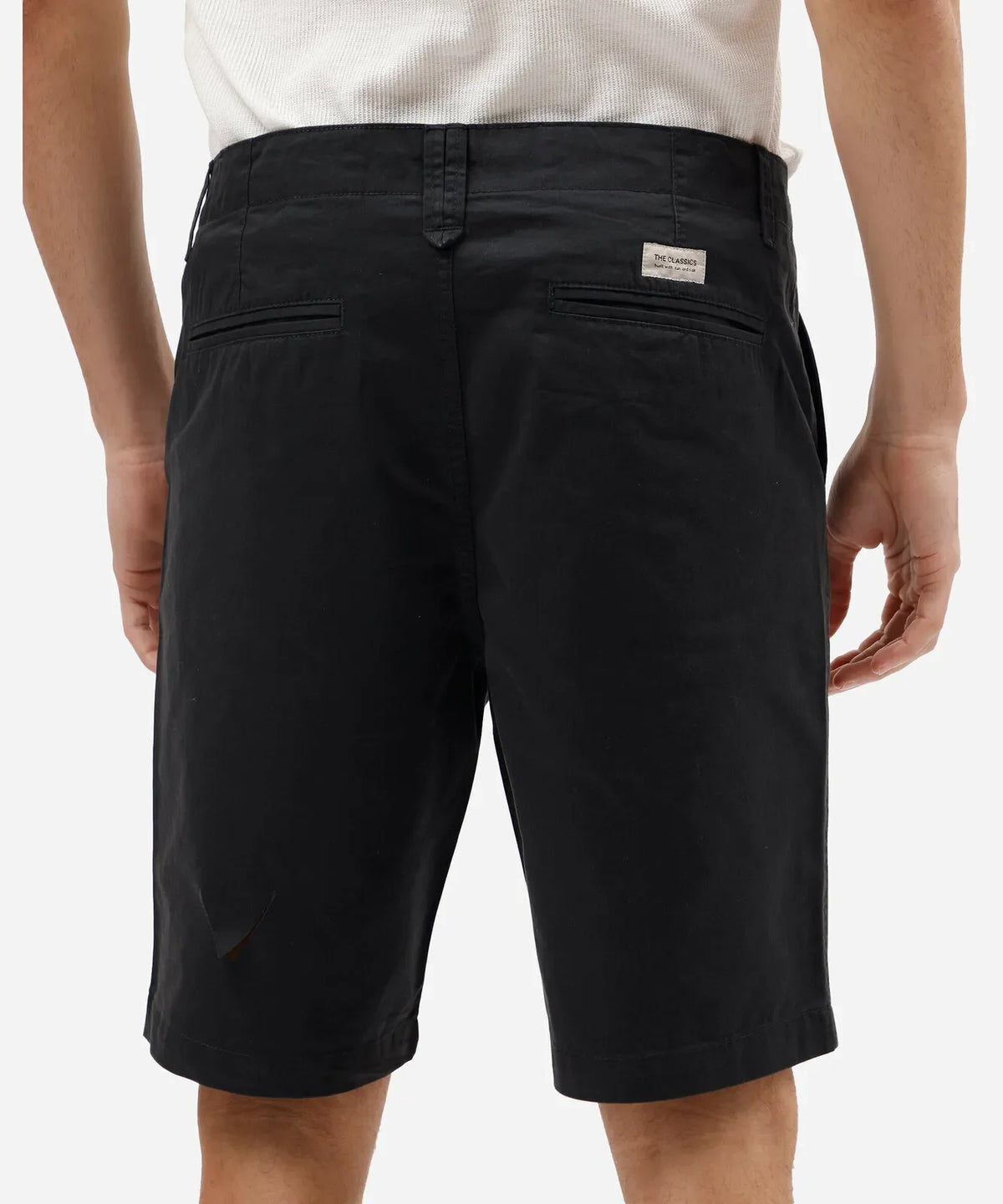 Premium Men’s Twill Chino Shorts – Black