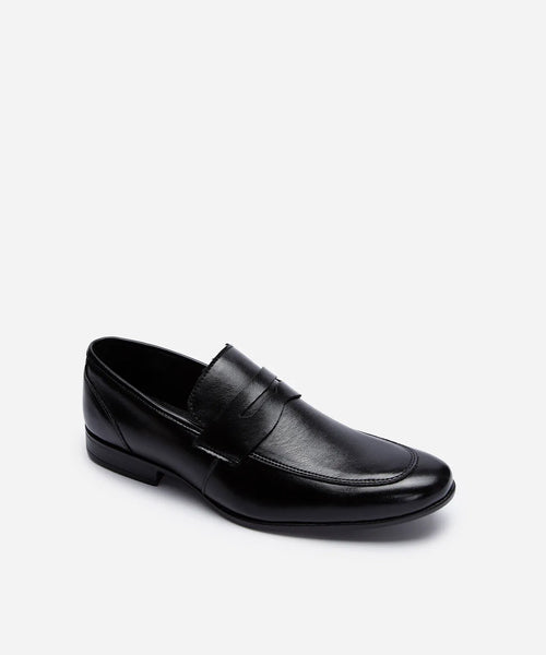Classic Formal Derby Shoes – Black