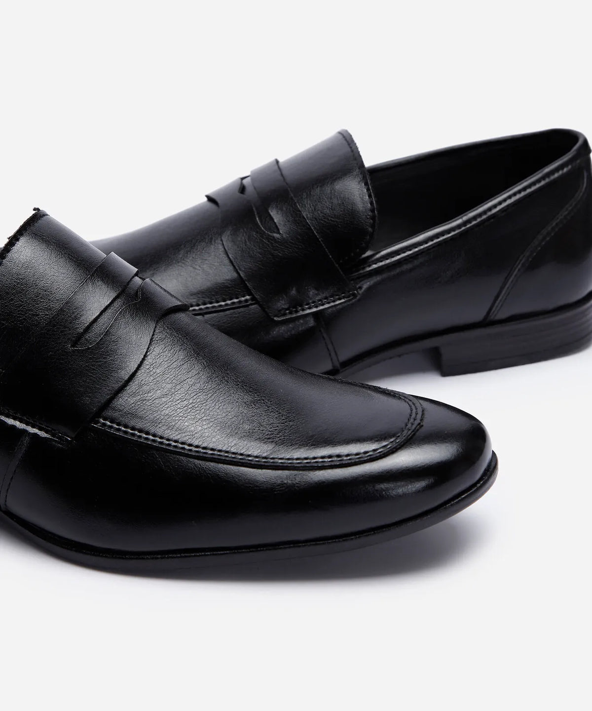 Classic Formal Derby Shoes – Black